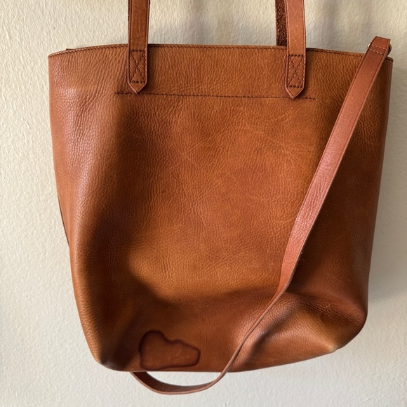 Madewell The zip-top transport bag brown Large size - Picture 7 of 13